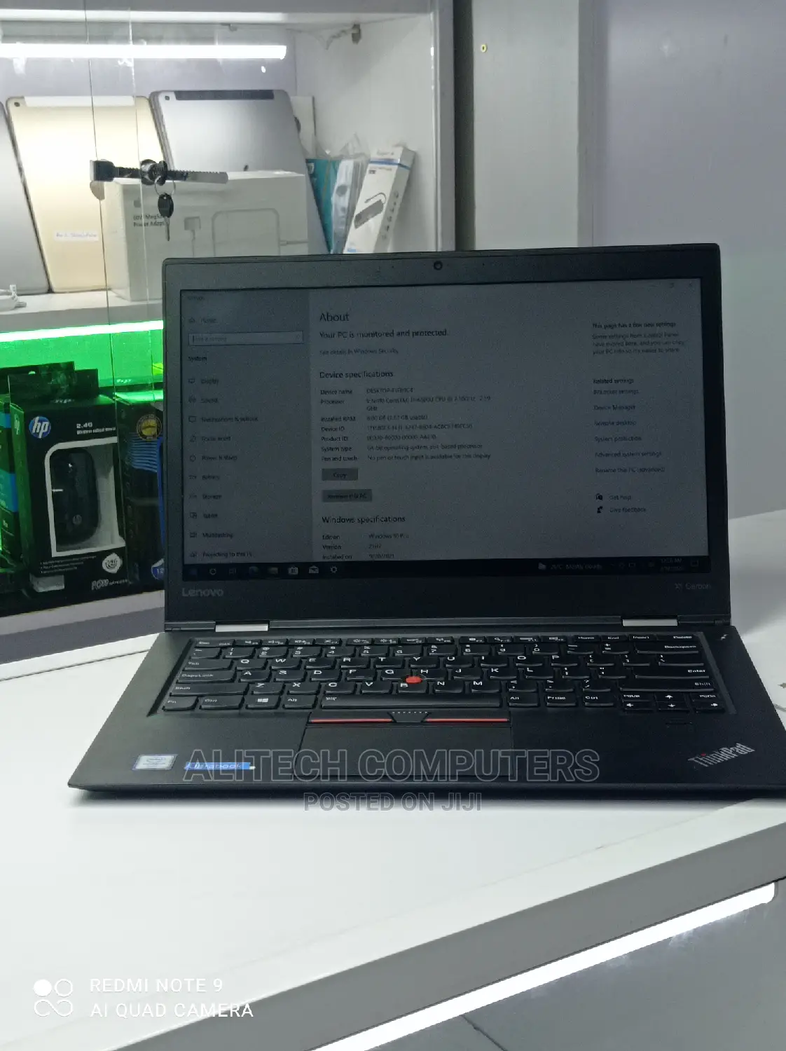 Laptop Lenovo ThinkPad X1 Carbon 8GB Intel Core i7 SSD 256GB