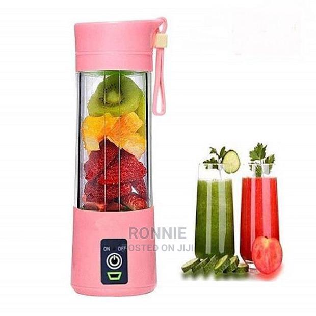 Portable Rechargeable Blender Fruit Juicer Cup With USB - thumbnail 4