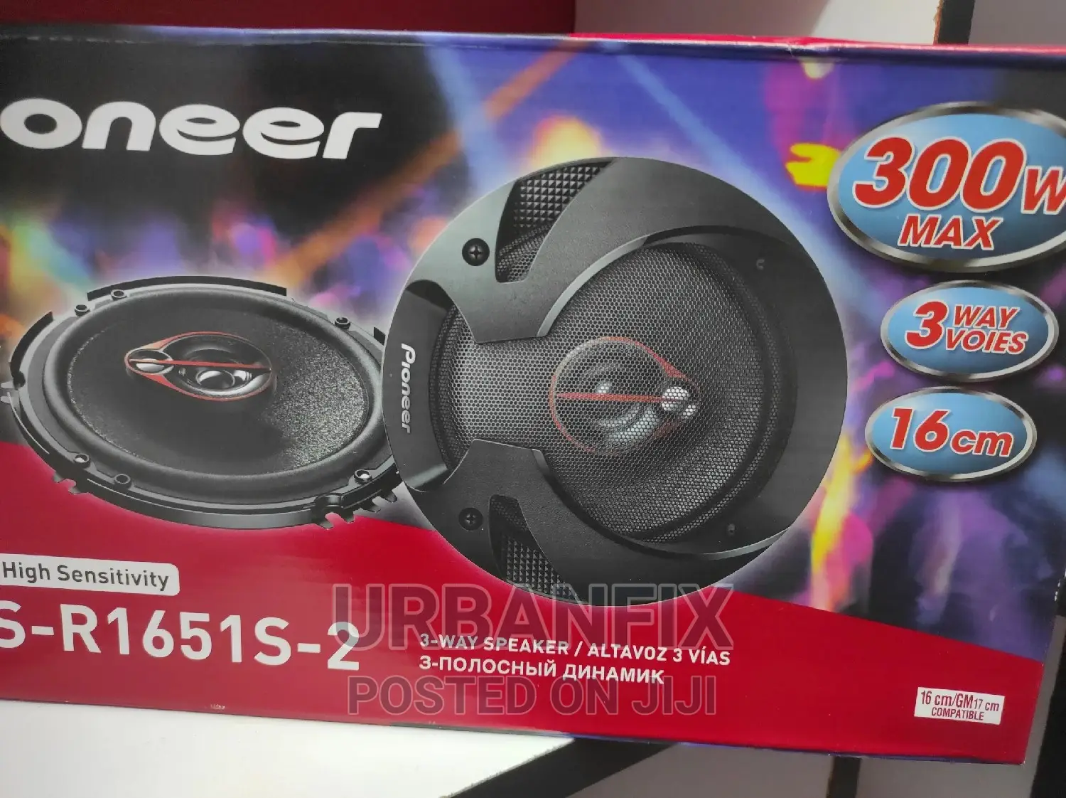 Pioneer 6 Inch 300watts Car Door Speakers