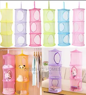 Toys /Socks/ Panties Collection Storage Net Barrel Organizer