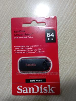 Sandisk Cruzer Snap 64GB Flash Drive, SDCZ62-064G-G35 - thumbnail 2