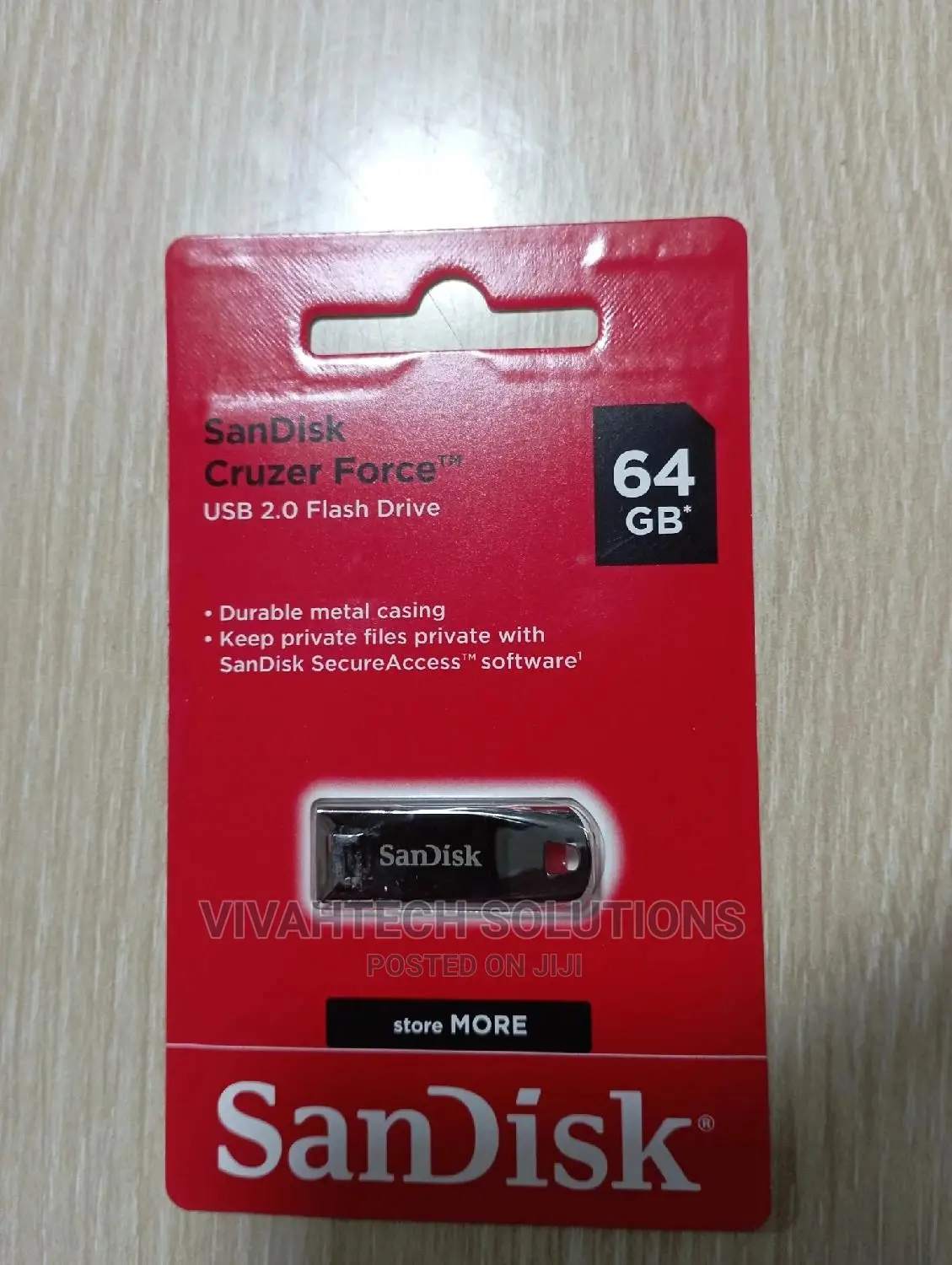 Sandisk Cruzer Force 64GB, Flash Drive