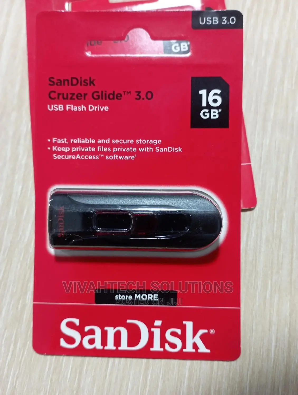 Sandisk Cruzer Glide, 3.0 USB Flash Drive 16GB