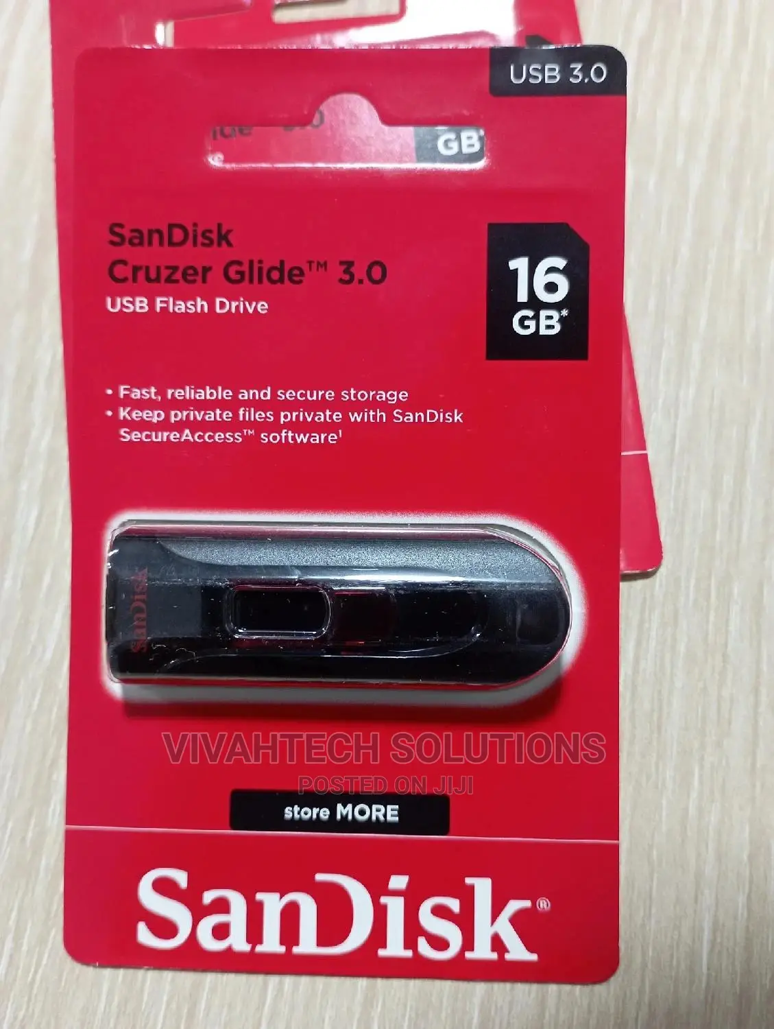 Reliable Sandisk Cruzer Glidetm 3.0 Flash Drive 16gb