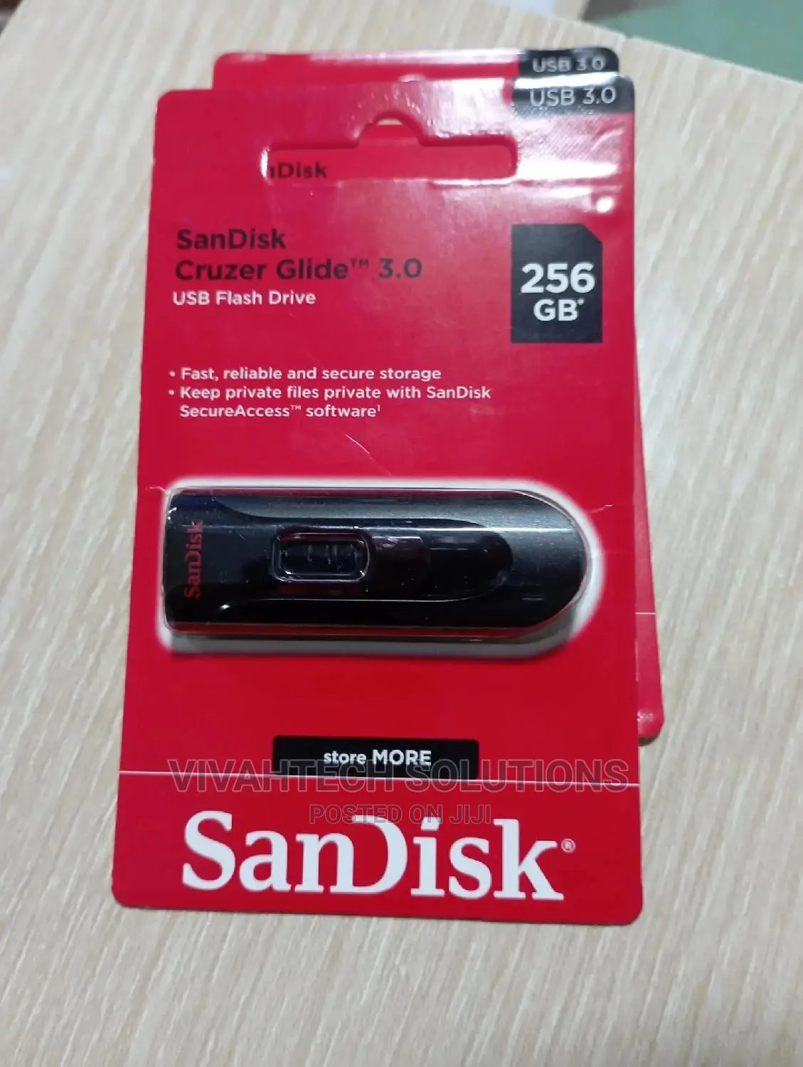 Sandisk Cruzer Glide 3.0 USB, Flash Drive 256GB