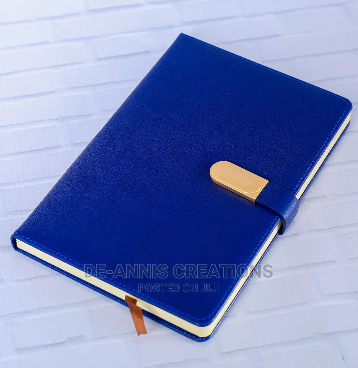 Royal Blue A5 Notebooks PU Leather