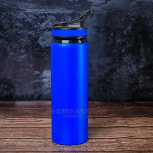 Royal Blue Metallic Bottle