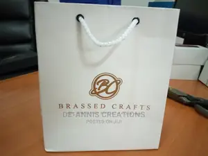 White A5 Branded Gift Bag