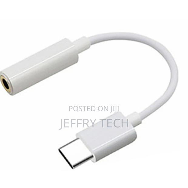 Usb Adapter Cable Type C to 3,5mm Female Jack Headphone Micr