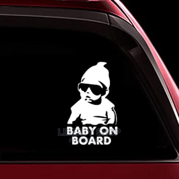 Safety Baby on Board Sticker
