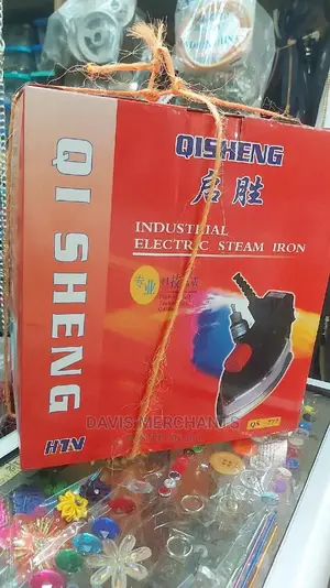 Industrial Iron Box With Steam Bottle