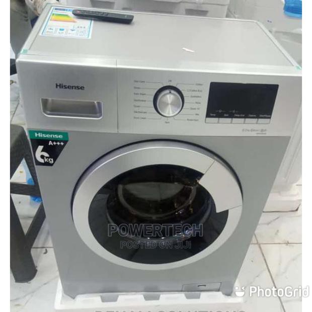 Washing Machine Front Load 6kg Silver - main view