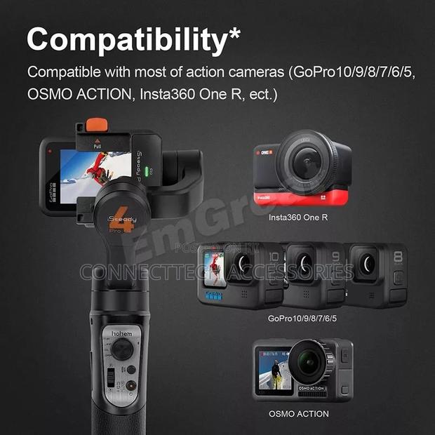 Hohem Steady Pro 4 3axis Action Camera Gimble Stabilizer - thumbnail 5