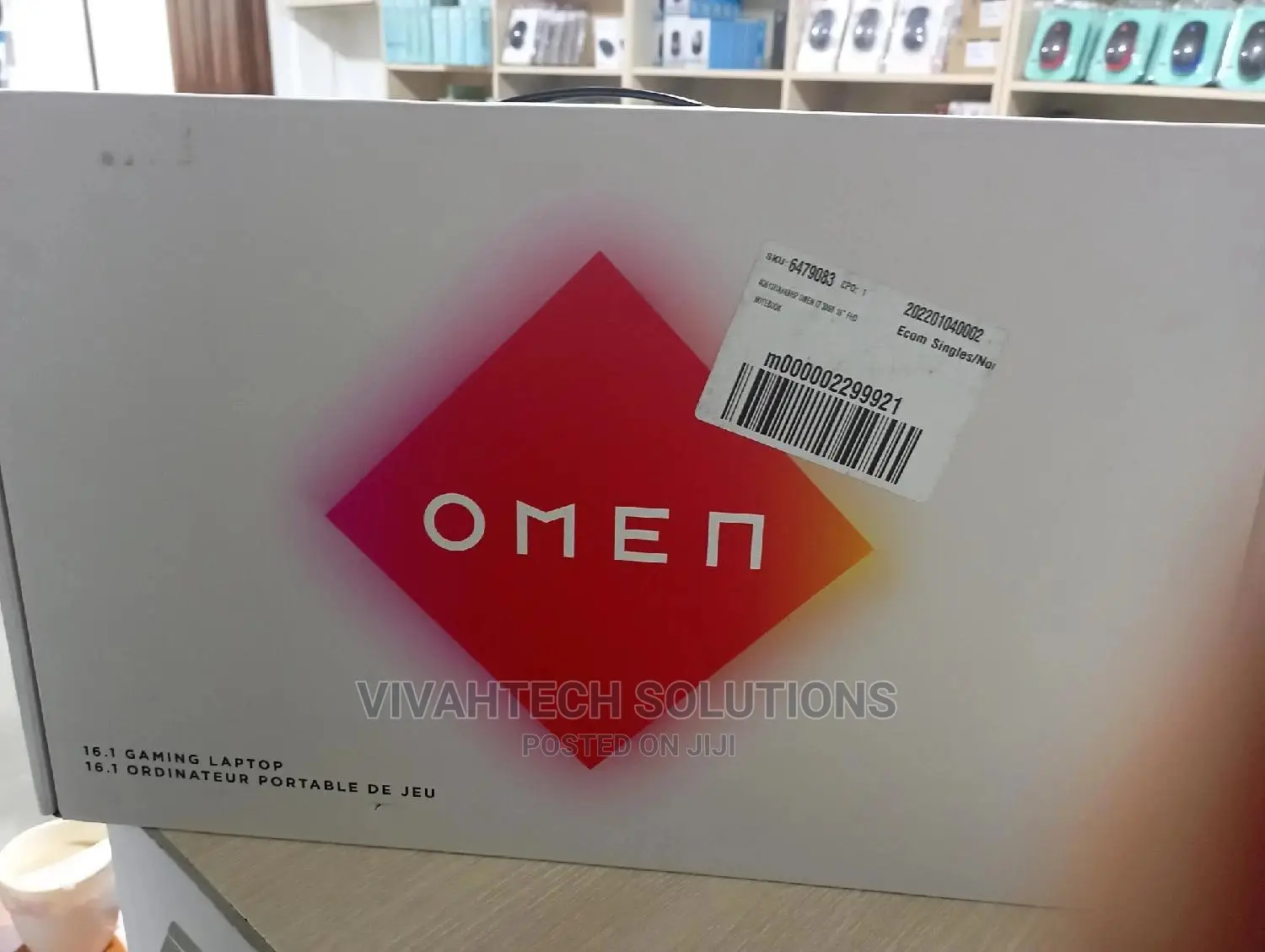 New Laptop HP Omen 17 16GB Intel Core i7 SSD 512GB