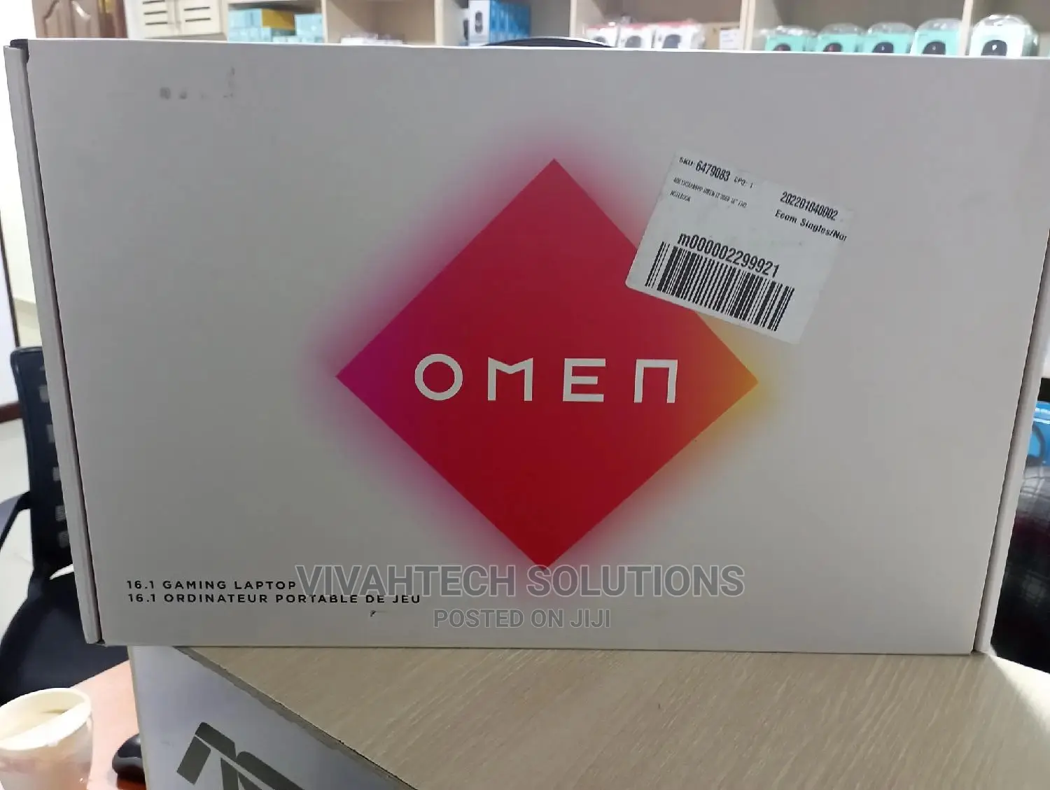 New Laptop HP Omen 17 16GB Intel Core i7 SSD 512GB