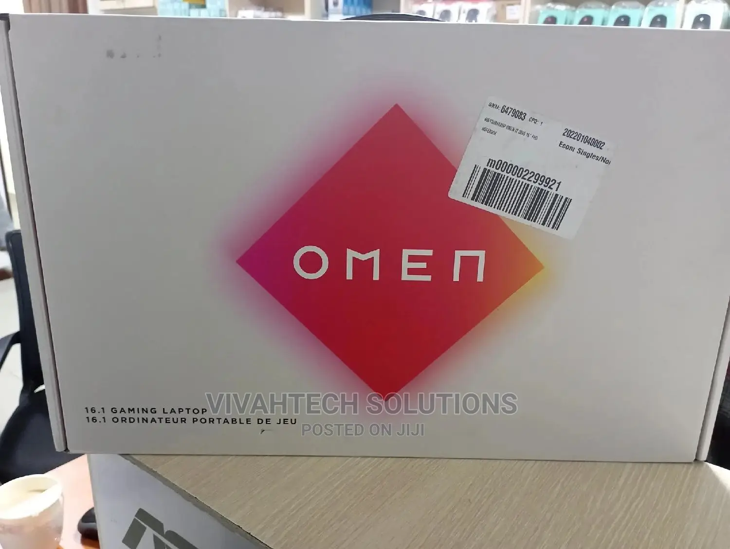 New Laptop HP Omen 17 16GB Intel Core i7 SSD 512GB