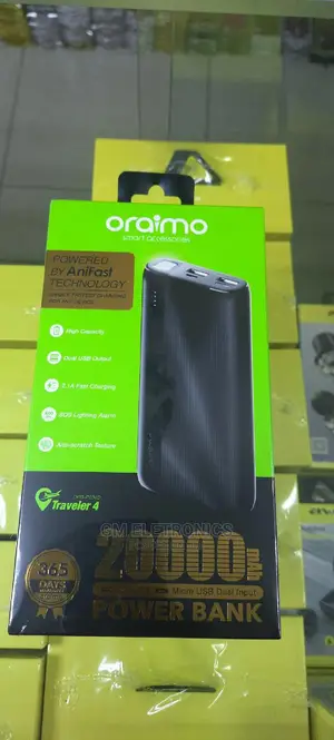 20000mah Oraimo Powerbank.