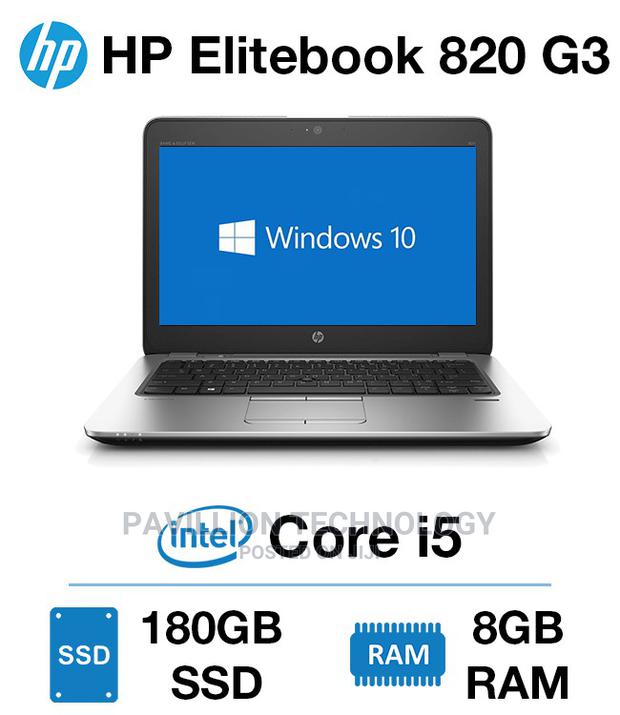 Laptop HP EliteBook 820 G3 8GB Intel Core I5 SSD 256GB - main view