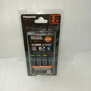 Panasonic Eneloop Pro Rechargeable Aa Batteries and Charger