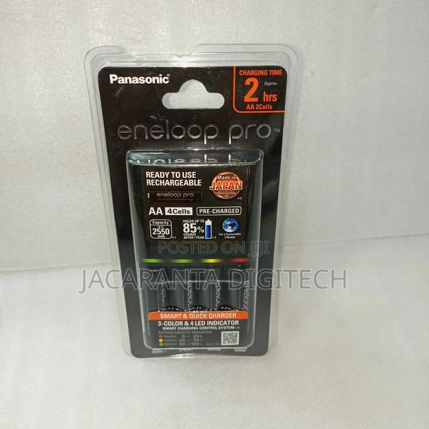 Panasonic Eneloop Pro Rechargeable Aa Batteries and Charger - thumbnail 3