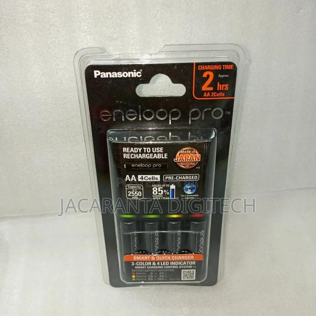 Panasonic Eneloop Pro Rechargeable Aa Batteries and Charger
