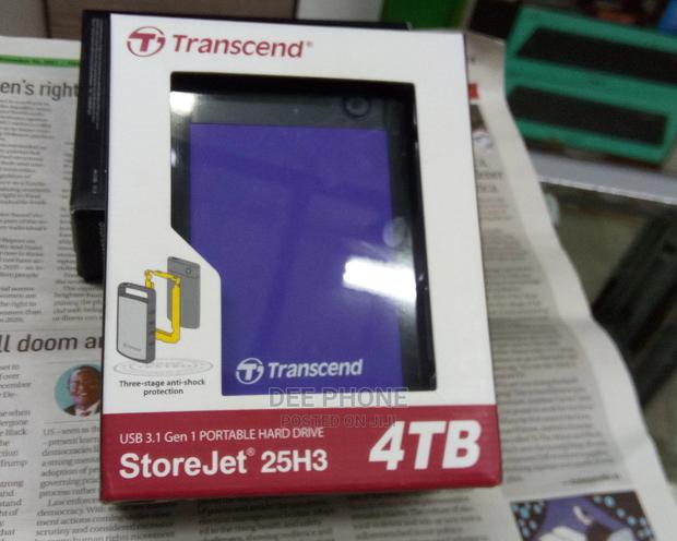 Transcend 4TB Hard Drive - thumbnail 3