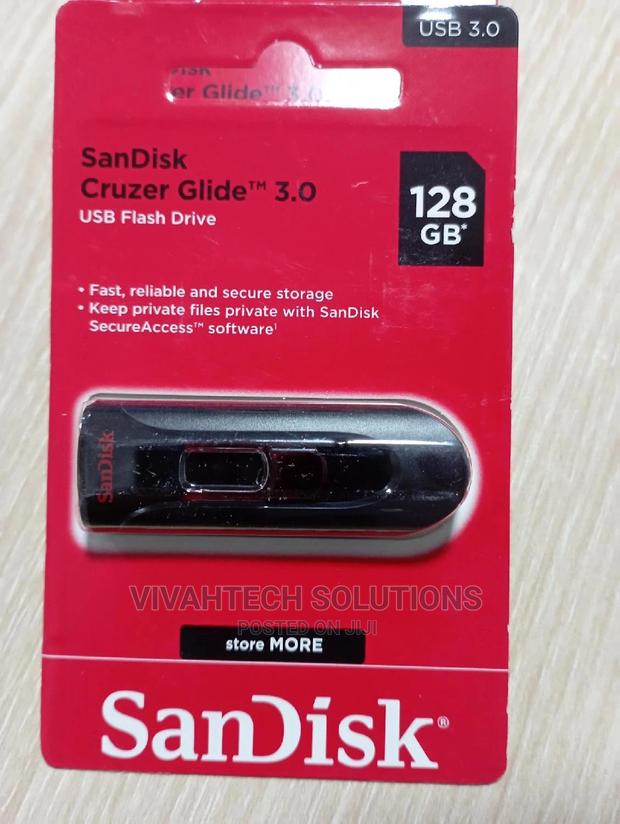 Sandisk Cruzer Glide 3.0 USB Flash Drive 128GB - main view