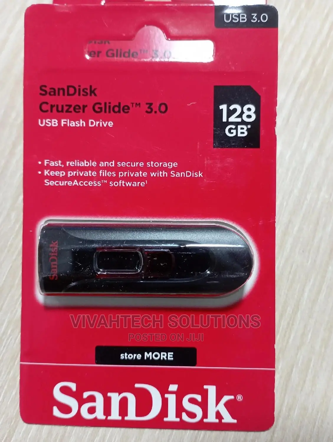Fast, Reliable and Secure Sandisk Cruzer Glide 3.0 128GB