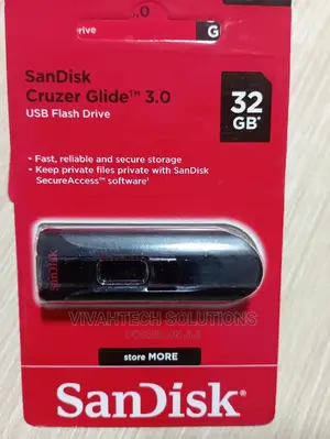 Sandisk Cruzer Glide 3.0 Usb Flash Drive 32gb