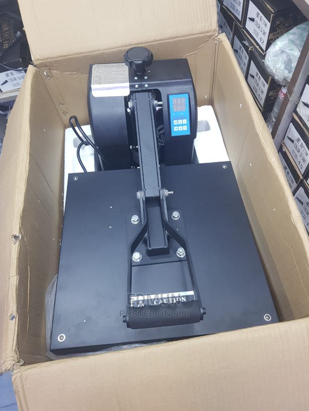 High Pressure Heat Press Machine Flatbed - thumbnail 2