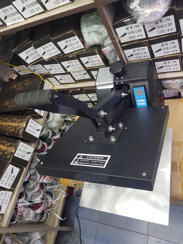 High Pressure Heat Press Machine Flatbed - thumbnail 4