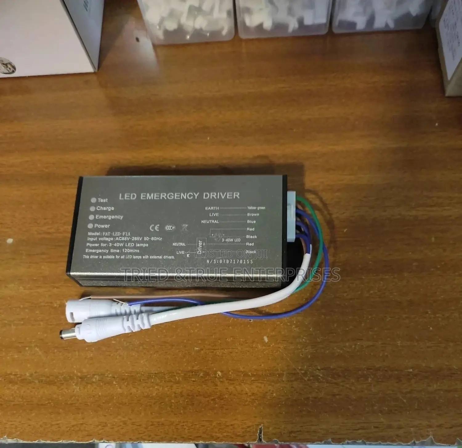 Led Emergency Driver 3-60wts