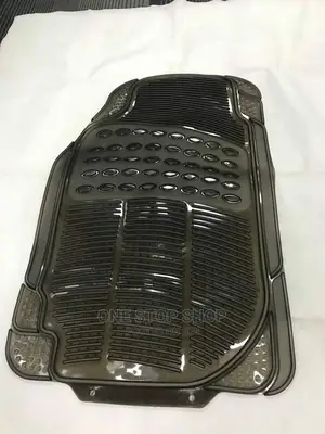 5pcs Clear Black Car Floor Mats
