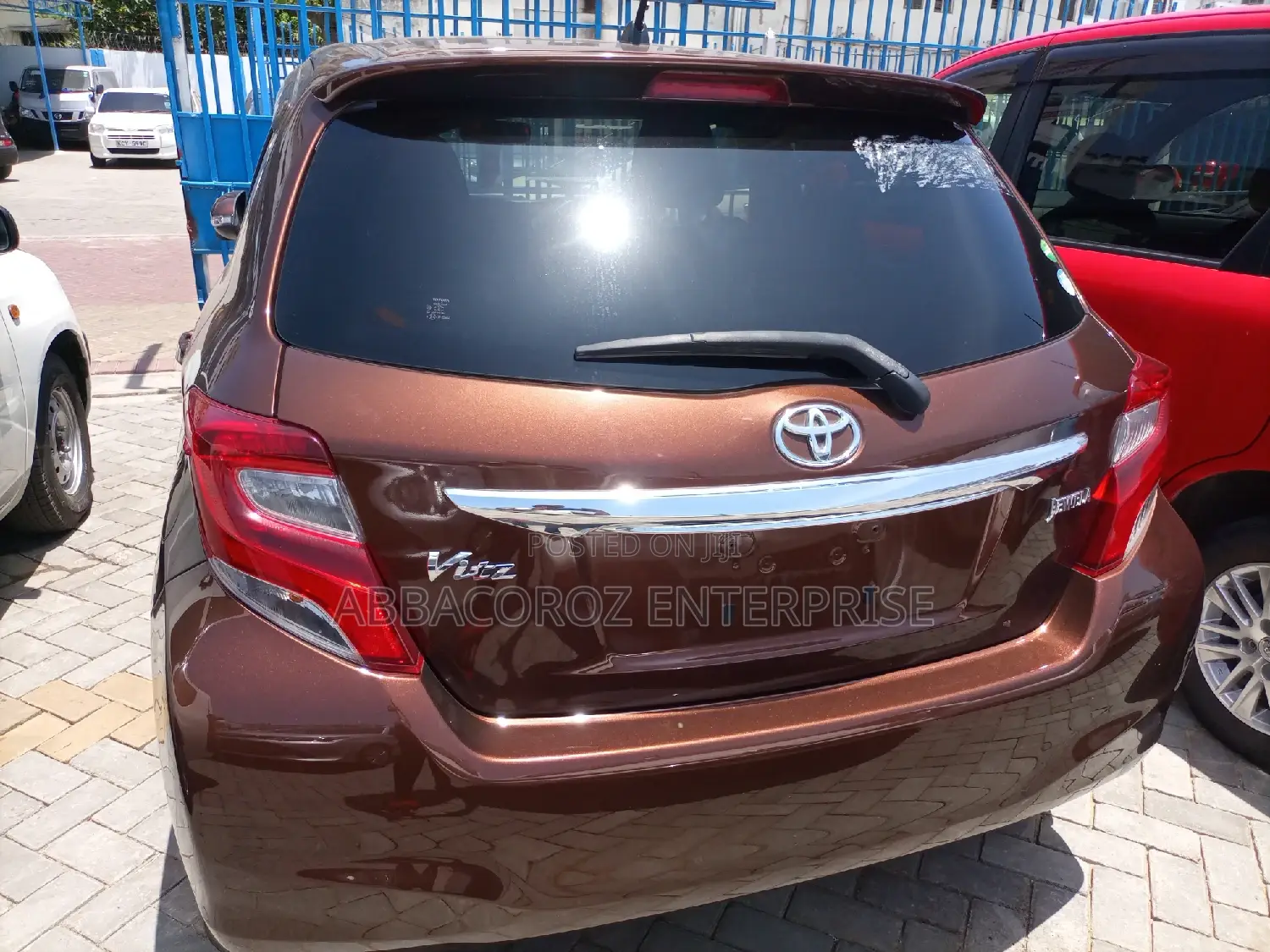 Toyota Vitz 2015 1.3 AWD 5dr Brown