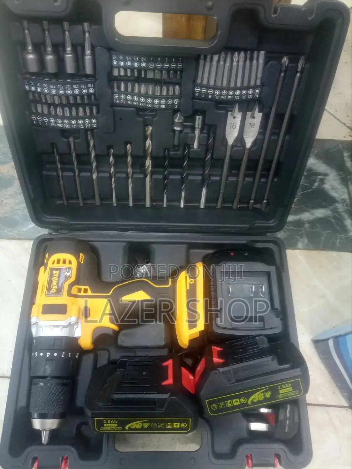 36v Dewalt Cordless Drill,Hammered