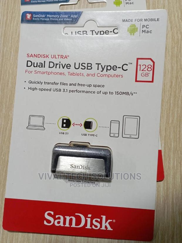 Sandisk Ultra Dual Drive USB Type-C USB 3.1 128GB