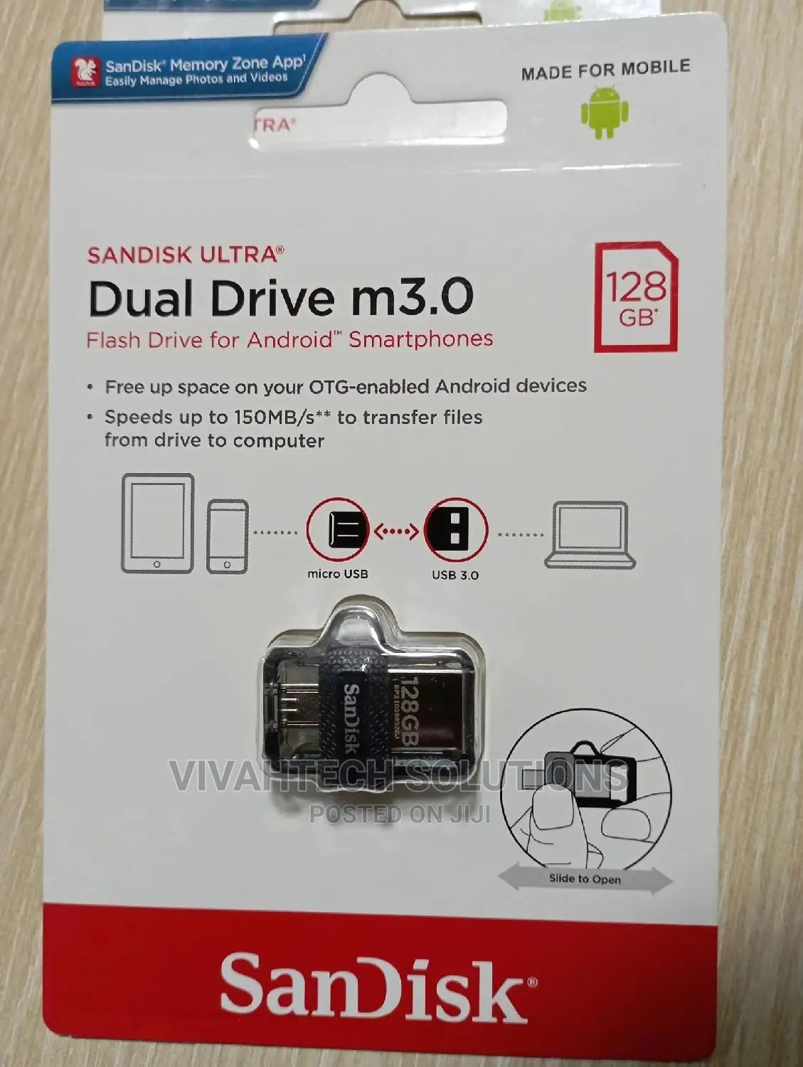 Sandisk Mini OTG 3.0 128gb