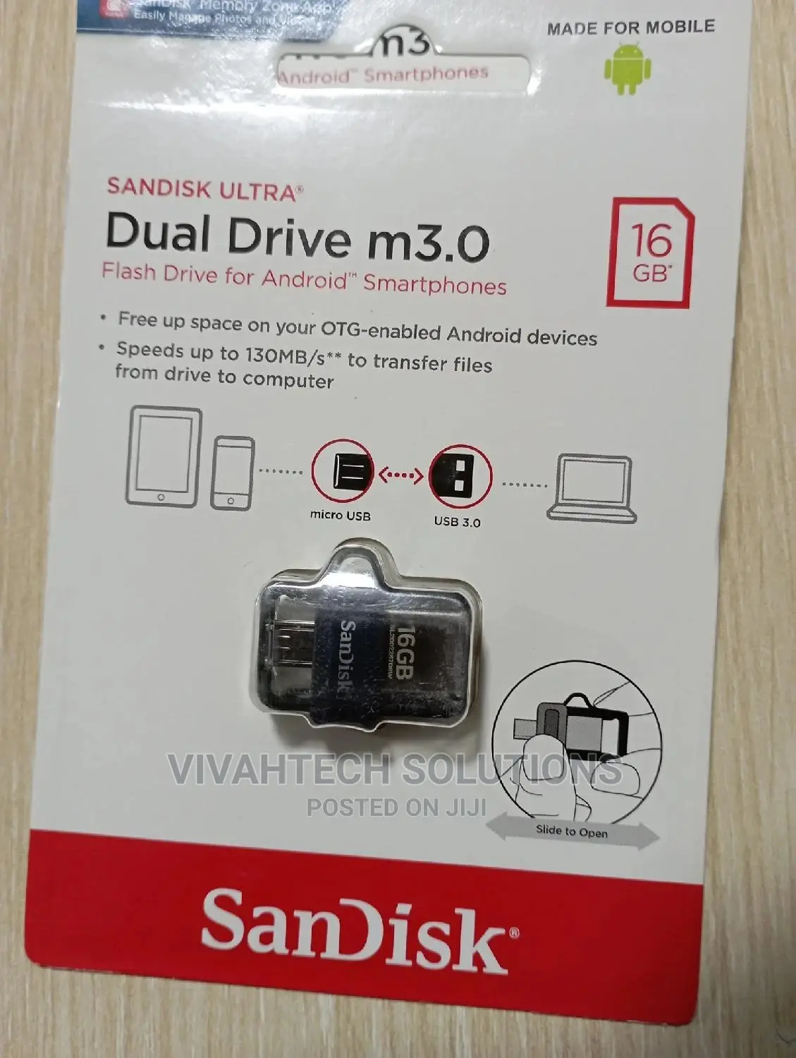 Sandisk Mini OTG 3.0 16gb