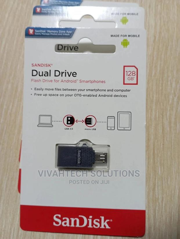 Sandisk OTG Dual Drive 2.0 128gb - main view