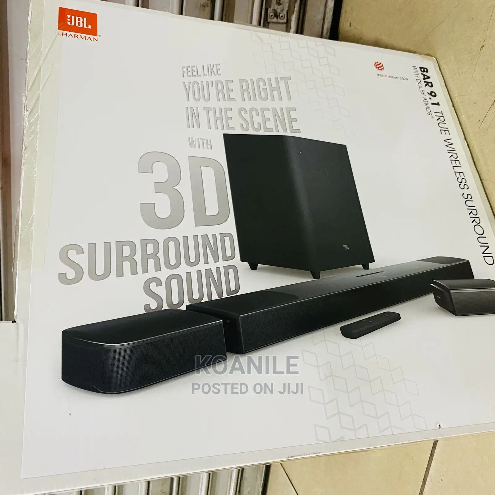 JBL 9.1 Detachable Sound Bar