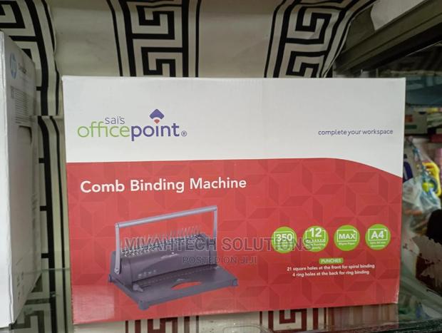 Officepoint Comb Binding Machine - main view