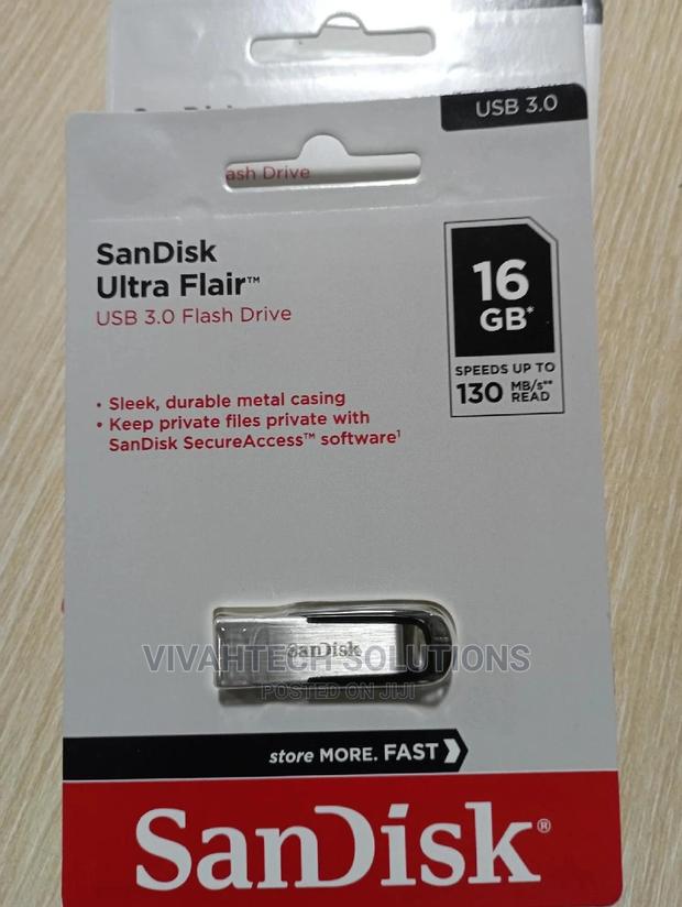 Sandisk Ultra Flair 3.0 16GB Flash Drive - main view