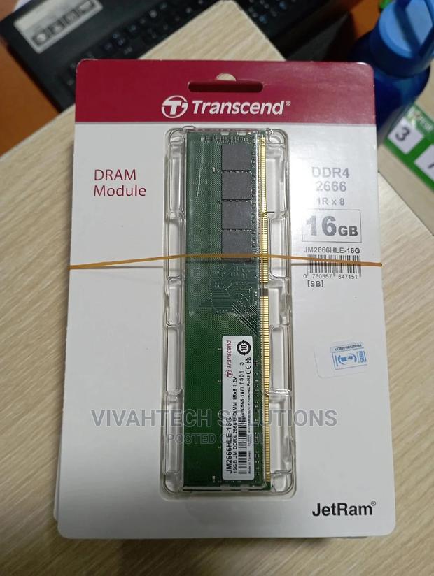 Transcend Desktop RAM DDR4 16GB 2666 - main view