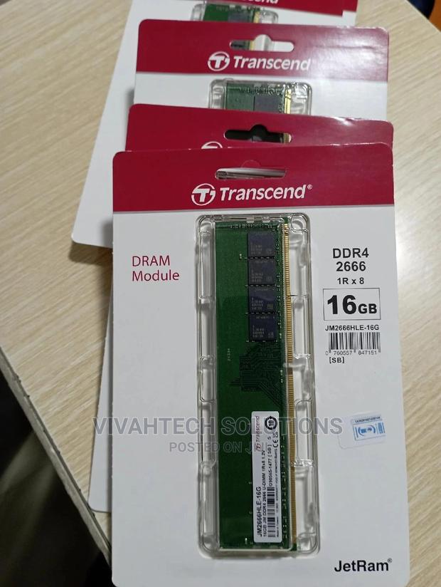 Transcend Ddr4 16gb 2666 Desktop Ram - main view