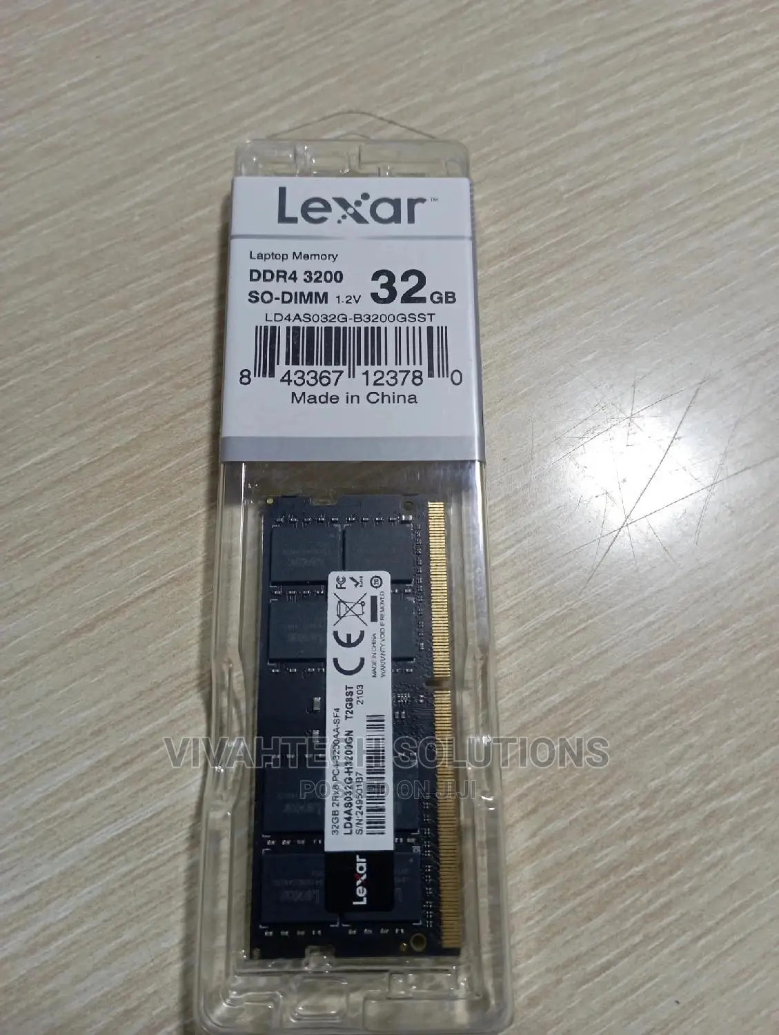 Lexar Laptop Ram Ddr4 32gb 3200