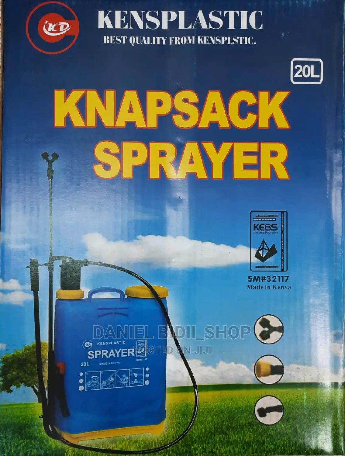 Original Farm Sprayer 20ltrs Backpack