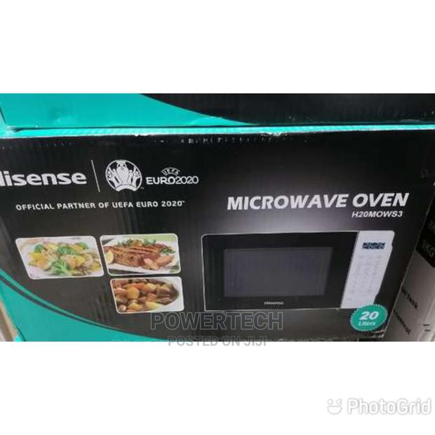 Hisense Microwave Oven 20 Litres Silver Color With Grill - main view