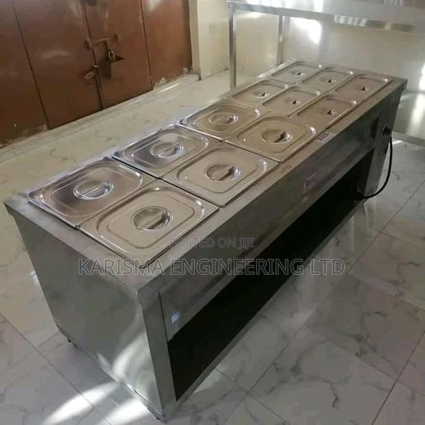 Modern Bain Marie With Powerful Element - main view