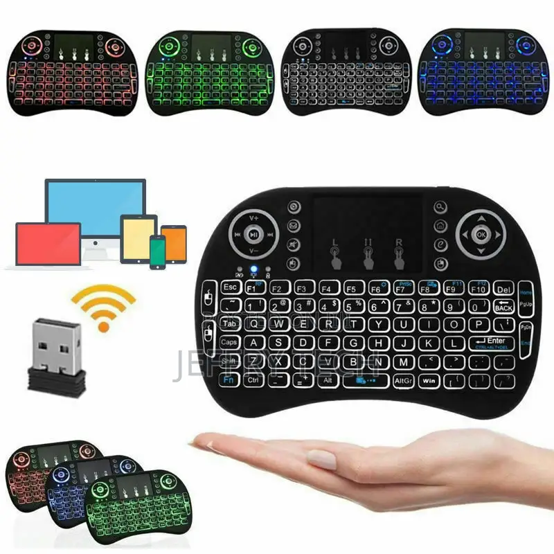 Mini Wireless Keyboard Remote Touchpad 2.4ghz Smart TV Andro