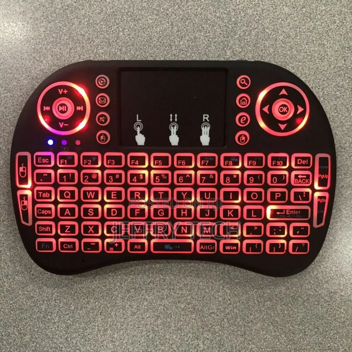 Mini Wireless Keyboard Remote Touchpad 2.4ghz Smart TV Andro